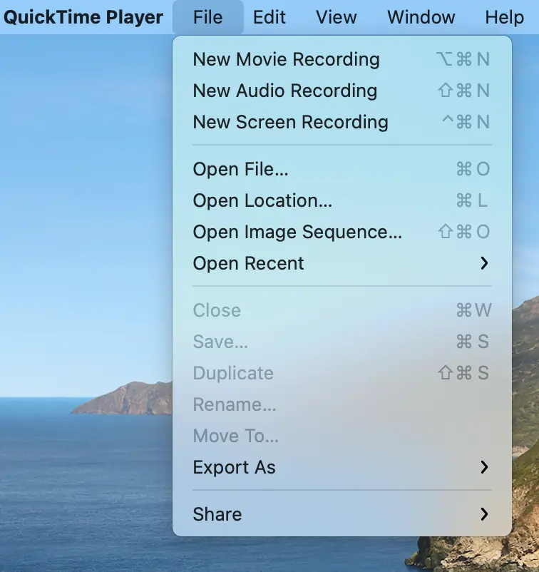 How to record webcam video on Mac with QuickTime player